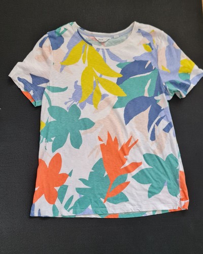 White stuff leaf - print, t-shirt