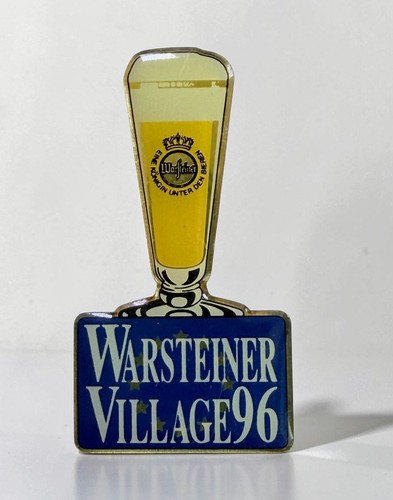 Warsteiner village lapel - village, 96