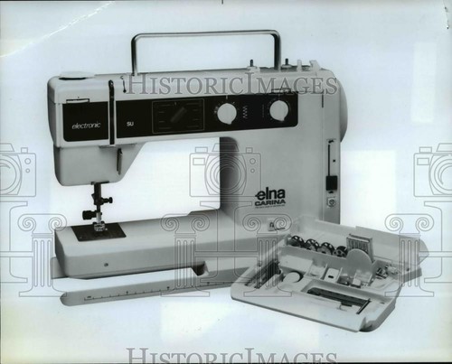 Undated press photo - press, elna