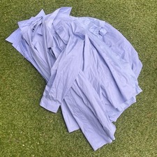 10 x RAF BULK SURPLUS G1 RAF BLUE POLYCOTTON MENS LONG SLEEVED UNIFORM SHIRT
