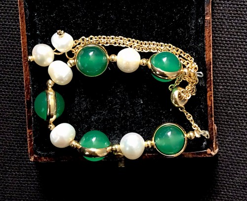 Vintage style natural green - natural,