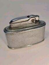 Vintage Mosda Streamline Silver Colored Metal Table Lighter ~ 7.7 x 2.7 x 6.3 cm