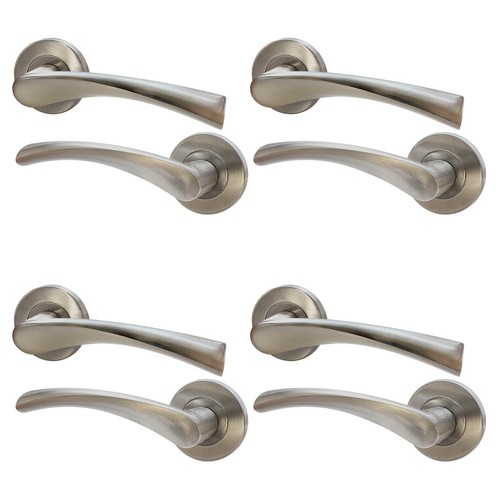 Satin nickel internal door - satin,