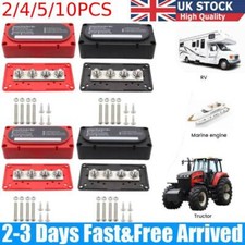 Red 4 Point Bus bar Power