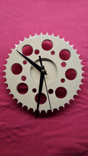Sprocket clock retro hand - clock.,