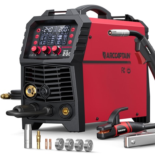 Arccaptain 200amp mig welder - 200amp, 6