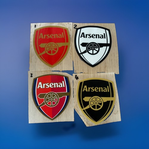 Arsenal plastic badge for