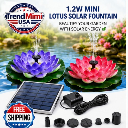 Mini lotus solar - mini, 1.2w