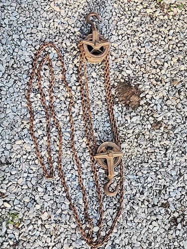 Vintage differential pulley - vintage,