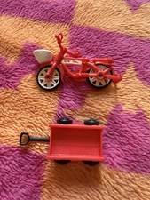 Vintage 1998 CPK Cabbage Patch Kids Replacement Bike Trailer Accessories