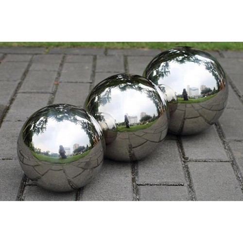 Stainless steel sphere garden - stainless,