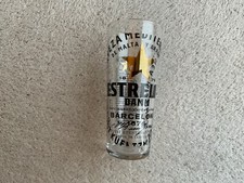 An “Estrella” One Pint Glass with No Chips or Scratches.