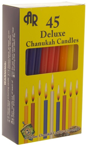 Deluxe hanukkah candles - deluxe,