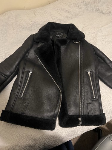 Black aviator jacket - ,