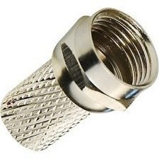 F type coaxial connector RG6