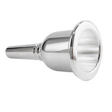 Tuba Mouthpiece Silver Plate