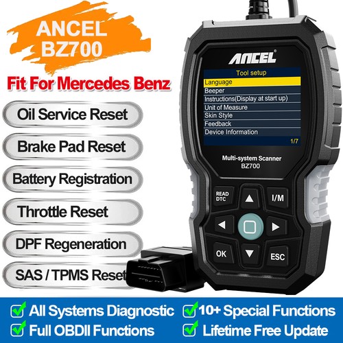 Ancel bz700 obd2 - ancel, reader