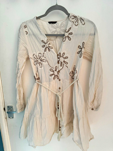 Zara women white neck - zara,