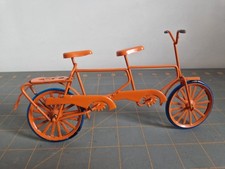 tandem bicycle scale tin model
