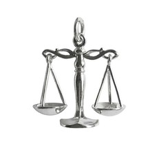 Sterling Silver Libra Scales