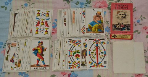 Vintage tarot cards - vintage,