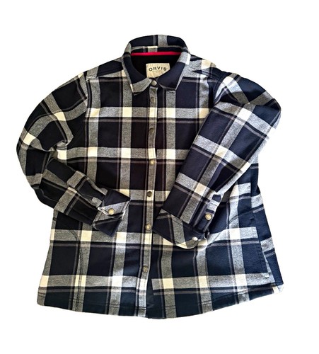 Orvis men plaid fleece - men's,