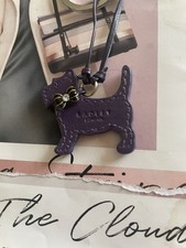 Radley Dark Purple Leather Dog