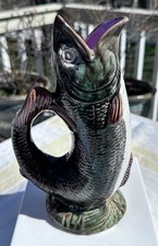 Antique Majolica Pottery Fish