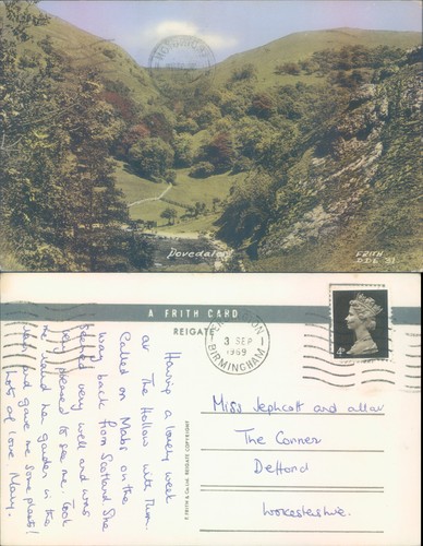 Dovedale landscape frith - landscape, co