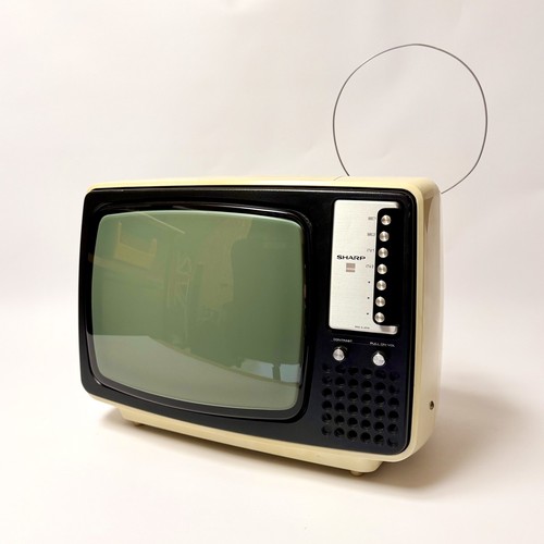 Vintage sharp crt - vintage,