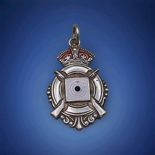 Vintage white metal - vintage, enamel