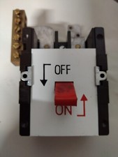 CRABTREE 100A MAIN ISOLATOR BS5419 240V 50hz AC 22 Series A 6 WAY NEUTRAL BAR