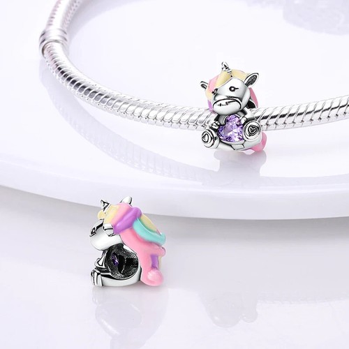 Rainbow unicorn love - love, heart