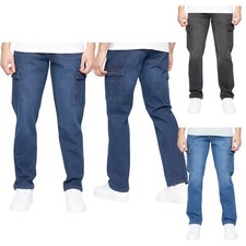 CROSSHATCH Mens Cargo Jeans