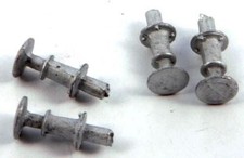 Wagon Buffers NBR white metal