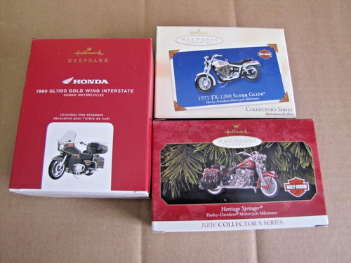 Hallmark ornaments 1980 honda - ornaments-1980,