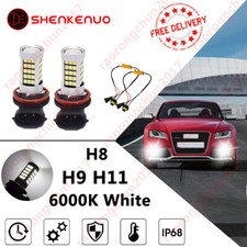 2X ERROR FREE H8 H9 H11 66SMD