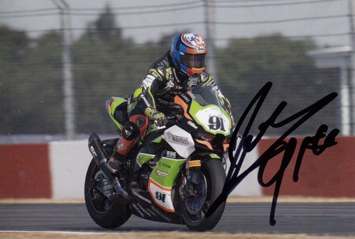Leon haslam hand signed - leon,