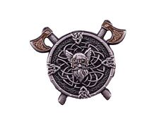 VIKING ODIN NORSE ENAMEL PIN BIKER BADGES
