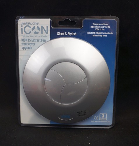 Airflow silver decorative fan - airflow,