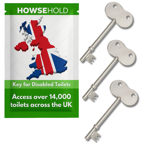 Disabled toilet key - key, [3