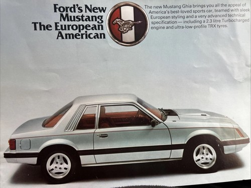 The ford mustang ghia - ford,