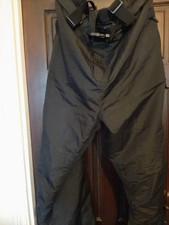 VGC Mens Black Ski Salopettes