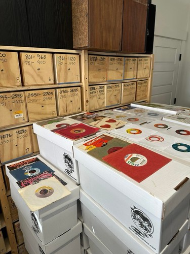 Lot random 45rpm vinyl - lot,