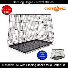 Car Dog Cage Cozy Pet Travel