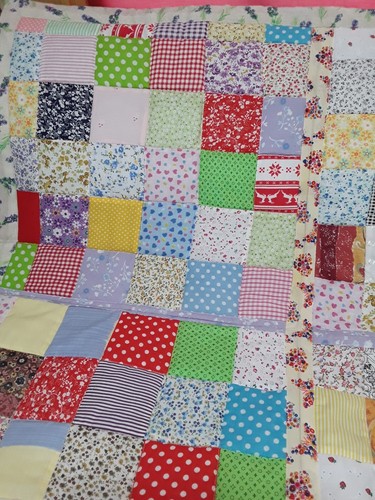 Quilted large hand - quilted,