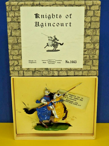 Britains boxed lead knights - boxed,