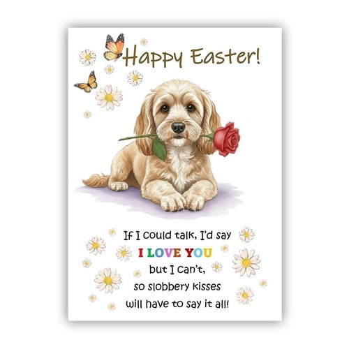 Easter card from - card, the