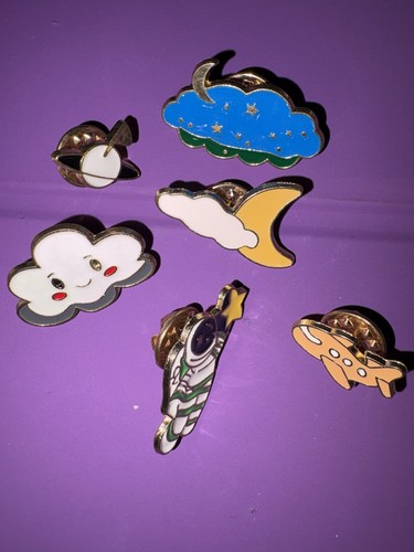 Mixed bundle enamel pin badges - bundle,