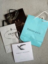 4 Paper Designer Carrier Bags Christmas Gift Bags